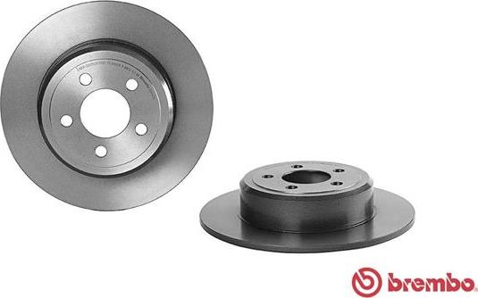 Brembo 08.A403.11 - Тормозной диск avtokuzovplus.com.ua