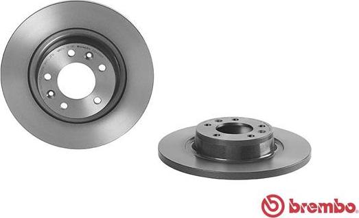 Brembo 08.A456.11 - Тормозной диск autodnr.net