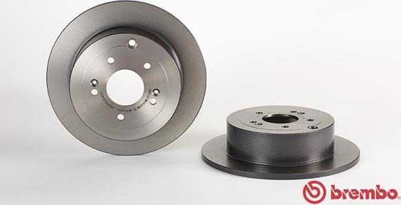 Brembo 08.A600.11 - Гальмівний диск autocars.com.ua