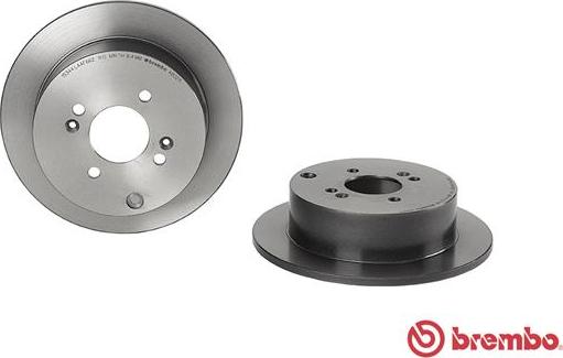 Brembo 08.A602.11 - Тормозной диск avtokuzovplus.com.ua