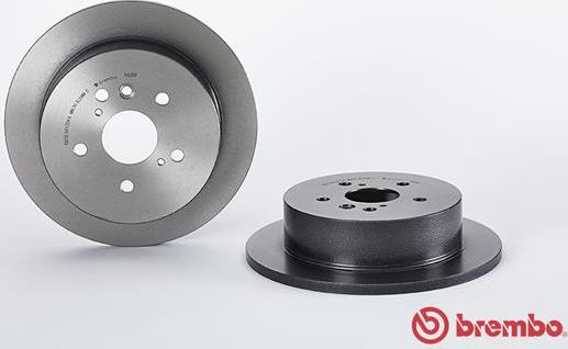 Brembo 08.A608.11 - Тормозной диск avtokuzovplus.com.ua