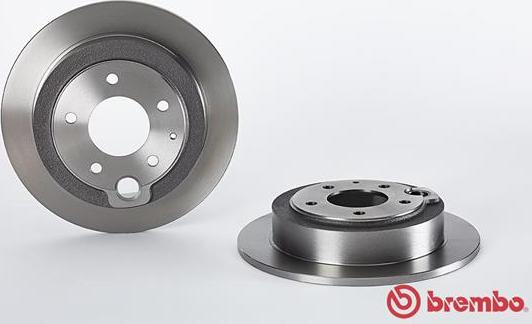 Brembo 08.A643.10 - Гальмівний диск autocars.com.ua