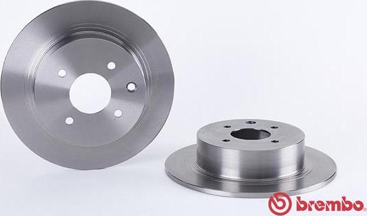 Brembo 08.A715.20 - Гальмівний диск autocars.com.ua