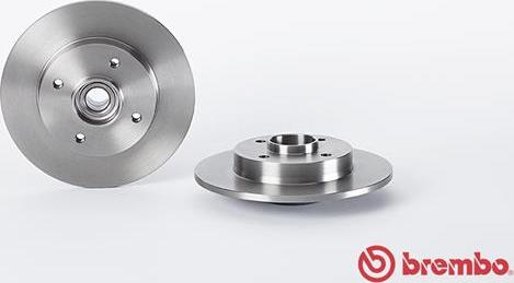 Brembo 08.A858.17 - Гальмівний диск autocars.com.ua