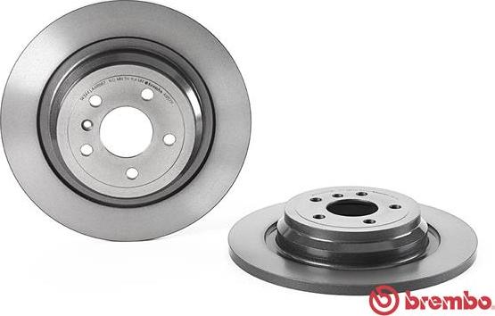 Brembo 08.A957.11 - Гальмівний диск autocars.com.ua