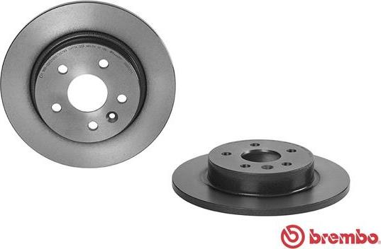 Brembo 08.B357.11 - Тормозной диск avtokuzovplus.com.ua