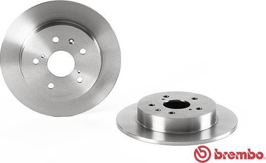 Brembo 08.B557.10 - Тормозной диск avtokuzovplus.com.ua