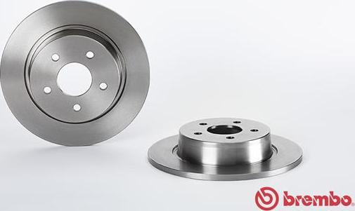 Brembo 08.B601.10 - Тормозной диск avtokuzovplus.com.ua