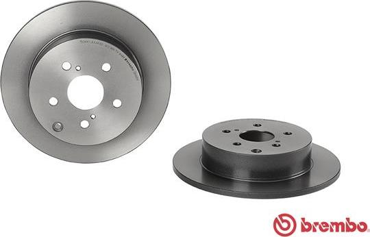 Brembo 08.B646.11 - Гальмівний диск autocars.com.ua