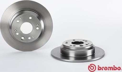 Brembo 08.B653.10 - Тормозной диск autodnr.net