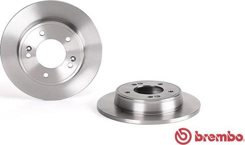 Brembo 08.C172.10 - Гальмівний диск autocars.com.ua