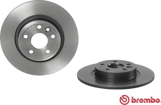 Brembo 08.C208.11 - Гальмівний диск autocars.com.ua