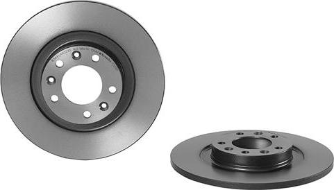 Brembo 08.C309.11 - Гальмівний диск autocars.com.ua