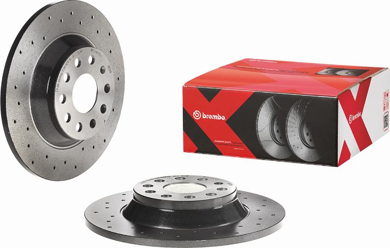 Brembo 08.C501.1X - Тормозной диск avtokuzovplus.com.ua