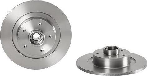 Brembo 08.C742.27 - Тормозной диск autodnr.net