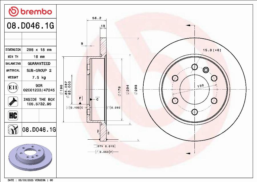 Brembo KT 10 056 - Комплект гальм, дисковий гальмівний механізм autocars.com.ua