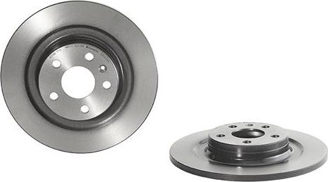 Brembo 08.D249.11 - Тормозной диск avtokuzovplus.com.ua