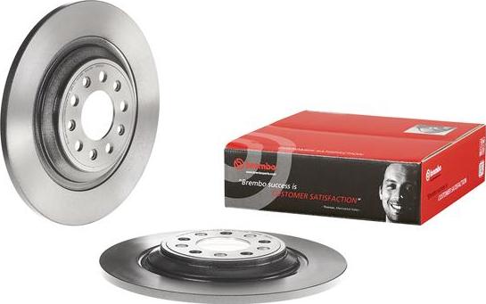 Brembo 08.N283.81 - Гальмівний диск autocars.com.ua