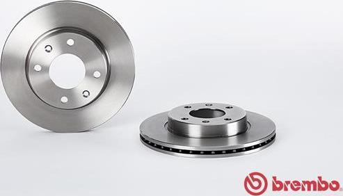 Brembo 09.3125.10 - Тормозной диск avtokuzovplus.com.ua