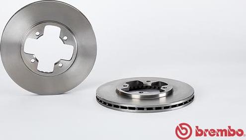 Brembo 09.4921.10 - Гальмівний диск autocars.com.ua