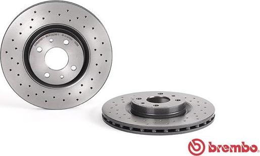 Brembo 09.4939.1X - Тормозной диск avtokuzovplus.com.ua