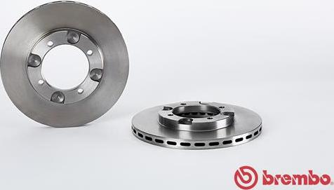 Brembo 09.5009.20 - Тормозной диск avtokuzovplus.com.ua