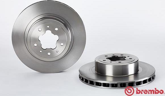 Brembo 09.5024.10 - Гальмівний диск autocars.com.ua