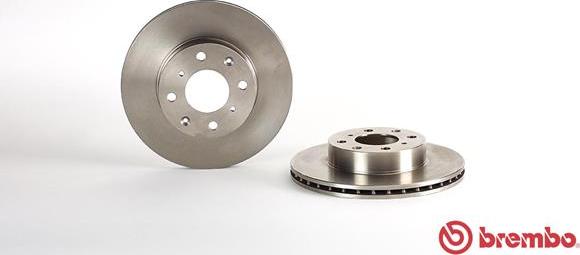 Brembo 09.5101.10 - Гальмівний диск autocars.com.ua