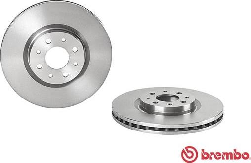 Brembo 09.5180.30 - Тормозной диск avtokuzovplus.com.ua