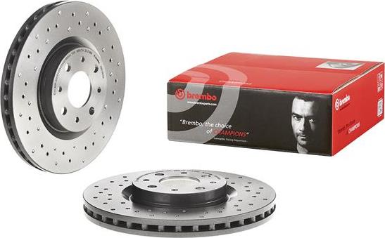 Brembo 09.5180.3X - Гальмівний диск autocars.com.ua