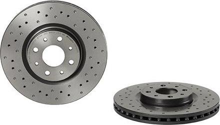 Brembo 09.5180.3X - Тормозной диск avtokuzovplus.com.ua