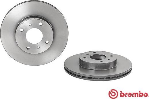 Brembo 09.5254.21 - Тормозной диск avtokuzovplus.com.ua