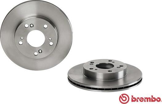 Brembo 09.5457.30 - Гальмівний диск autocars.com.ua