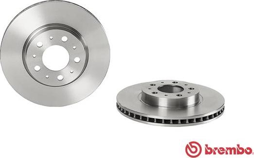 Brembo 09.5568.24 - Гальмівний диск autocars.com.ua