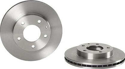 Brembo 09.5584.10 - Гальмівний диск autocars.com.ua