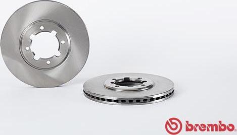 Brembo 09.5668.10 - Гальмівний диск autocars.com.ua