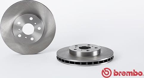 Brembo 09.5712.10 - Тормозной диск avtokuzovplus.com.ua