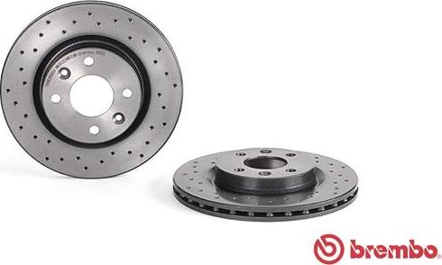 Brembo 09.5802.2X - Тормозной диск autodnr.net