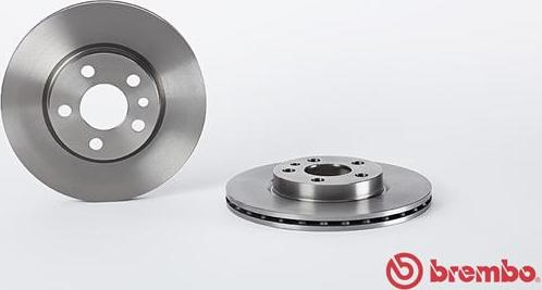 Brembo 09.5870.34 - Гальмівний диск autocars.com.ua