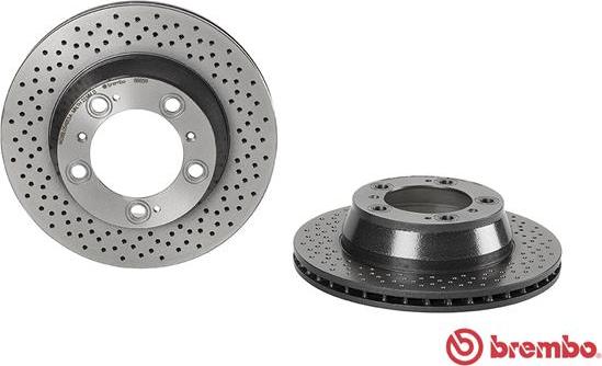 Brembo 09.6665.11 - Гальмівний диск autocars.com.ua