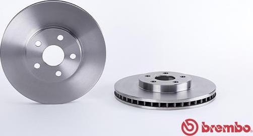 Brembo 09.6708.10 - Гальмівний диск autocars.com.ua