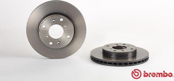 Brembo 09.6753.21 - Гальмівний диск autocars.com.ua