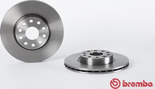 Brembo 09.6769.10 - Гальмівний диск autocars.com.ua