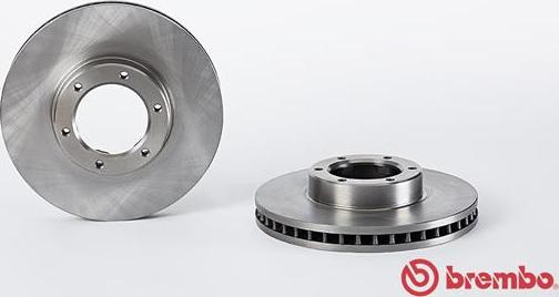 Brembo 09.6807.10 - Гальмівний диск autocars.com.ua