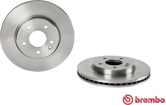 Brembo 09.6845.14 - Гальмівний диск autocars.com.ua