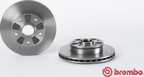 Brembo 09.6851.10 - Гальмівний диск autocars.com.ua