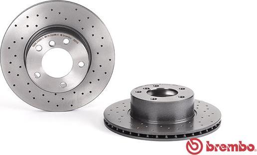 Brembo 09.6924.1X - Тормозной диск avtokuzovplus.com.ua