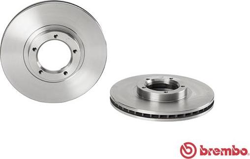 Brembo 09.6967.14 - Тормозной диск avtokuzovplus.com.ua