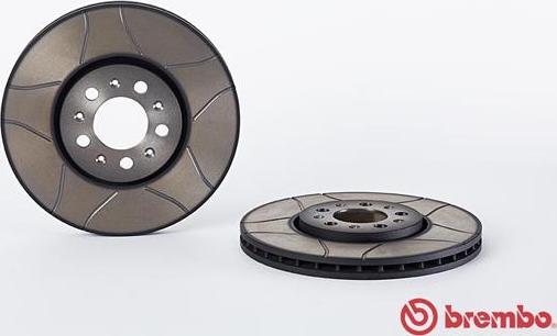 Brembo 09.7010.76 - Гальмівний диск autocars.com.ua