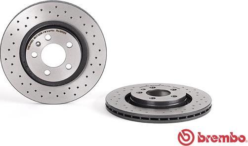 Brembo 09.7012.1X - Тормозной диск autodnr.net